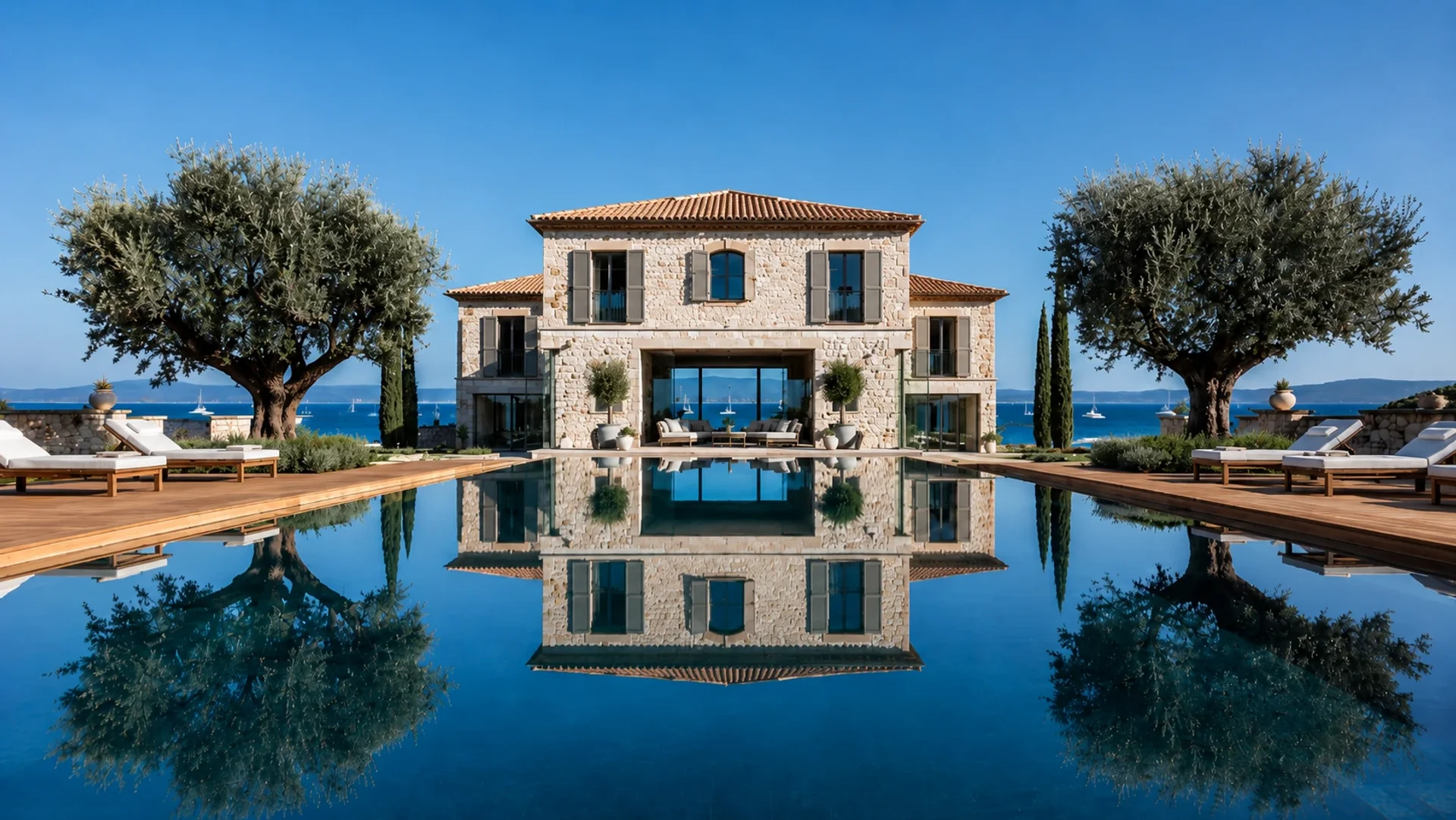 Côte d’Azur villa with infinity pool, Bali furniture delivery to French Riviera, EU GSP+ customs cleared