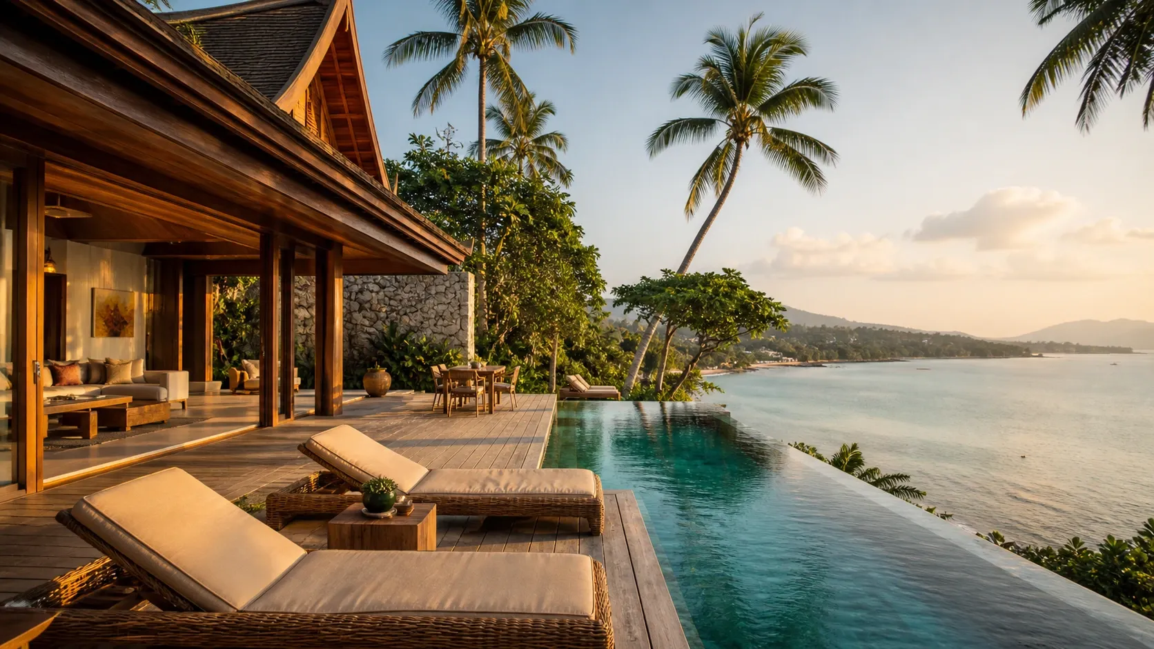 Koh Samui resort, Thailand, Bali furniture delivery under ASEAN free trade