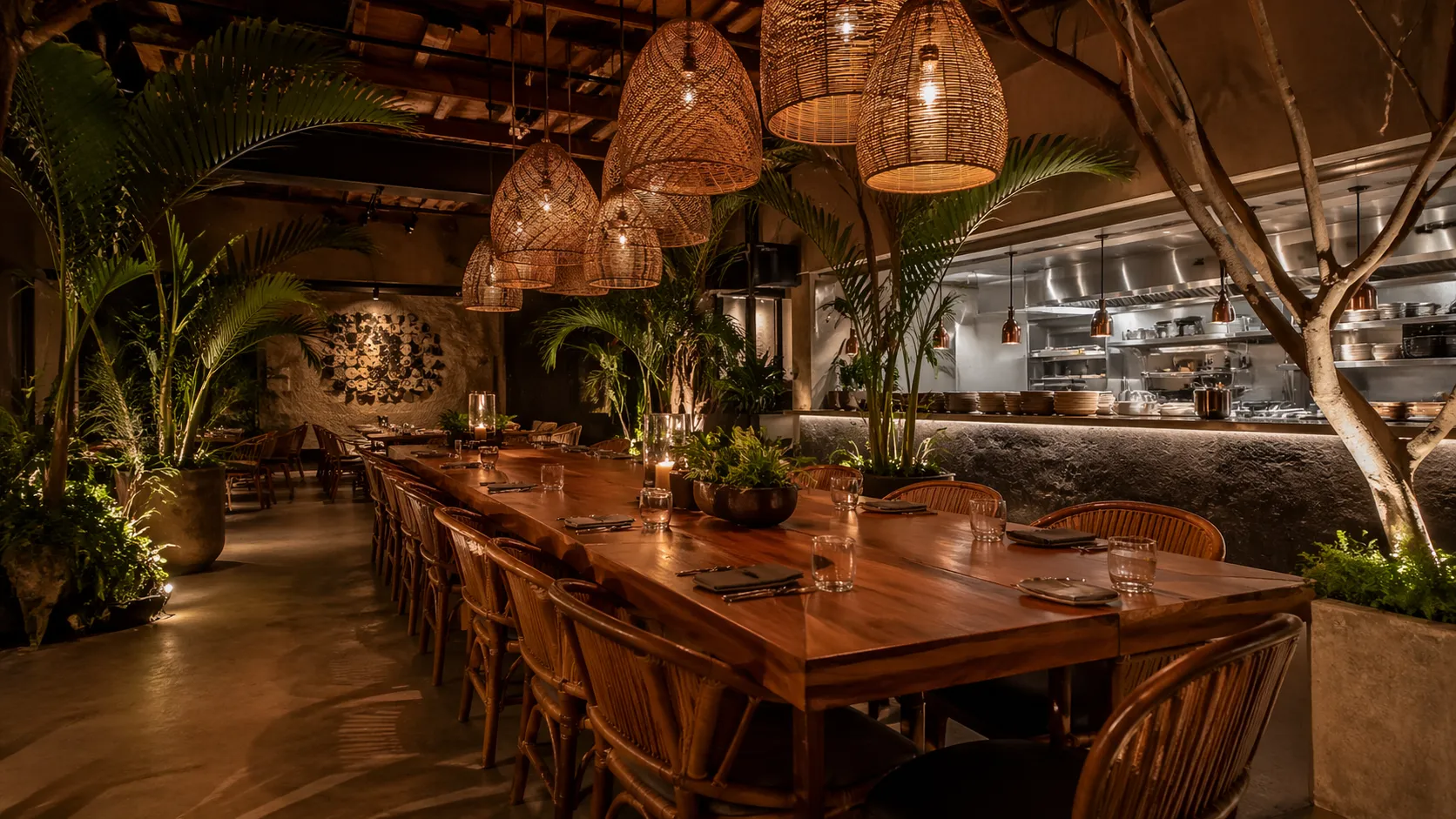 Restaurant and beach club furniture by Ubud Atelier — commercial-grade dining and outdoor pieces